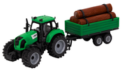 Farm Tractor with Logs 