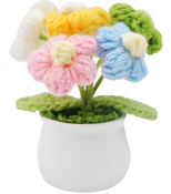 Crochet Multicolour Flowers