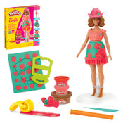 Play-Doh Barbie Florals and Fringe Doll Set