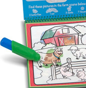 Melissa & Doug On the Go Water Wow! Reusable Water-Reveal Activity Pad - Animals Melissa & Doug On the Go Water Wow! Reusable Water-Reveal Activity Pad - Animals