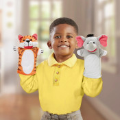 Melissa & Doug Zoo Friends Hand Puppets