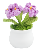 Purple Daises - Crochet Flowers 