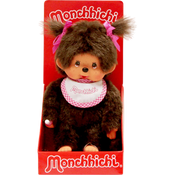 Monchhichi Girl Classic Pink Plush Doll
