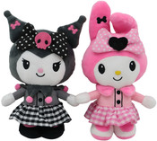 Kuromi & My Melody Small Anniversary Plush