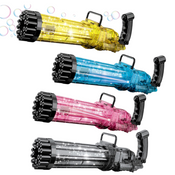Electric Bubble Gun Machine 21 Holes 
