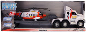 Mighty Fleet Titans Flatbed Truck with Helicopter
