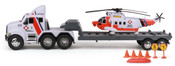 Mighty Fleet Titans Flatbed Truck with Helicopter
