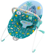 Bright Starts Disney Baby Stitch Ohana Paradise Vibrating Bouncer
