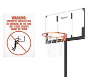 Adjustable Portable Basketball Stand Hoop
