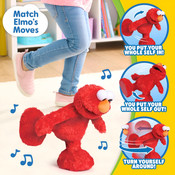 Sesame Street - Hokey Pokey Elmo 14 inch Interactive Plush