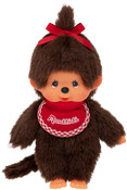 Monchhichi - Boy & Girl Beannie Plush Doll