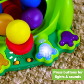 Bright Starts Poppin' Ball Frog Ball Play Toy