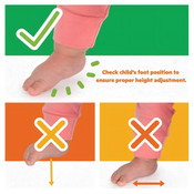 Bright Starts Disney Stitch Little Ohana Baby Activity Jumper