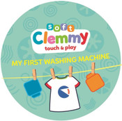 Clementoni Clemmy Sensory Washing Machine Activity Toy