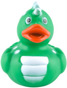 Green Dinosaur Rubber Duck