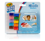 Crayola Colour Wonder Mess Free Mini Markers Classic Colours 10 Ct