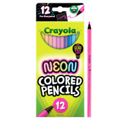 Crayola Neon Coloured Pencils 12 Count