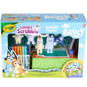 Crayola Scribble Scrubbie Bluey Pool Set
