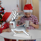 Radiant Reindeer Deluxe LED Display Ornament