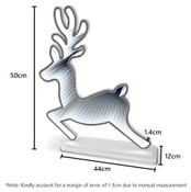 Radiant Reindeer Deluxe LED Display Ornament