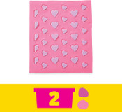 Play-Doh Barbie Hearts and Hair Doll Set