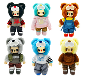 Pop Cuppo Rebel Bear Movable Street Series 