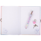 Stitch Lockable Squishy Journal and Pens
