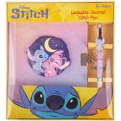 Stitch Lockable Squishy Journal and Pens