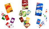 Vintage Set with 3 Card Games - UNO, O'No 99 & Ski-Bo