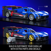 Hot Wheels Cadillac Project GTP Hypercar Building Kit