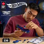 Hot Wheels Cadillac Project GTP Hypercar Building Kit