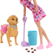 Barbie Malibu - Walk & Potty Puppy Set