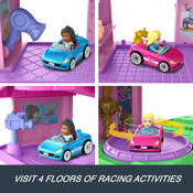 Hot Wheels Racerverse Barbie Spiral Race Track Set