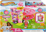 Hot Wheels Racerverse Barbie Spiral Race Track Set