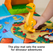 Fisher-Price Little People Dinosaur Village & Play Mat Toddler Playset