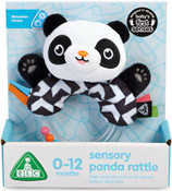 Early Learning Centre - Black & White Sensory Panda Rattle
