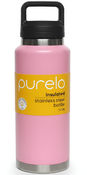 Insulated Stainless Steel Bottle  1L - Pink 