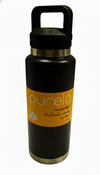 Insulated Stainless Steel Bottle  1L - Black 