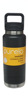 Insulated Stainless Steel Bottle  1L - Black 