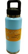 Insulated Stainless Steel Bottle  1L - Sky Blue