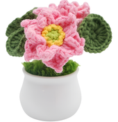 Crochet Flowers - Pink Daises