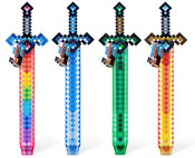 ZURU Xshot Foam Pixelated Sword