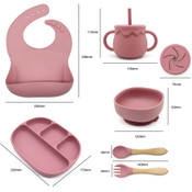 Nibble & Sip 7-piece Feeding Set - Blue