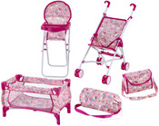 Magical Unicorn Doll Nursery & Travel Bundle