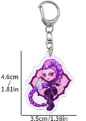K-pop Demon Hunters - Rumi Keychain Chibi Style 