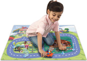 Imaginmat Deluxe  Bluey - Floor Playmat 30.5 x 20.5 inch