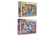 Crown Premium Mickey & Friends Carnival Disney Princess Puzzle Set 1000pcs