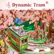 Rolife Sakura Dreamy Tour DIY Music Box 3D Wooden Puzzle
