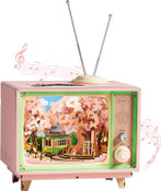 Rolife Sakura Dreamy Tour DIY Music Box 3D Wooden Puzzle