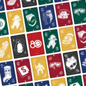 UNO Mattel 80th Ruby Red